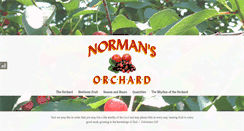 Desktop Screenshot of normansorchard.com